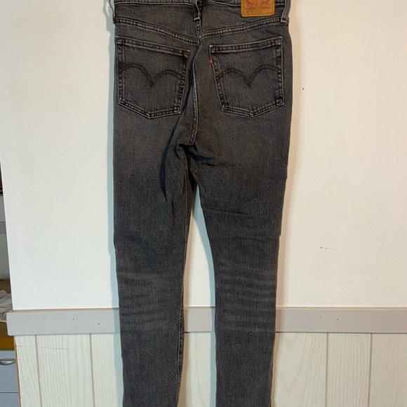 Black Faded 501 Retro Levi's - Picture 7 of 9